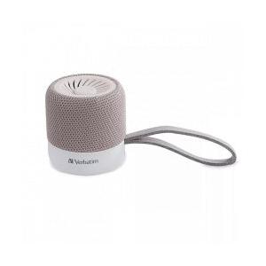 Verbatim Bocina Portátil Mini, Bluetooth, Inalámbrico, 3W RMS, USB, Azul/Blanco