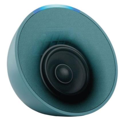 Bocina Inteligente Amazon Echo Pop Wifi Bluetooth Tipo Media Luna Verde Azulado