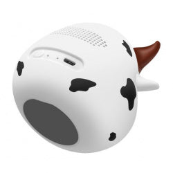 Mini Bocina Steren BOC-869V 3W Inalámbrica Bluetooth 400 mAh RMS MicroUSB Blanco Negro