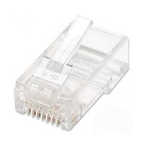 Intellinet Bote para Plug RJ-45 Cat5e UTP Sólido, Transparente, 100 Piezas