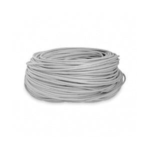 BRobotix Bobina de Cable de Red Cat6 UTP, 100 Metros, Gris