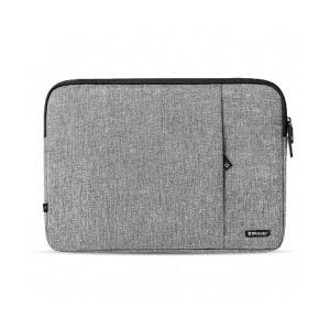 BRobotix Funda de Poliéster City para Laptop 15.6", Gris