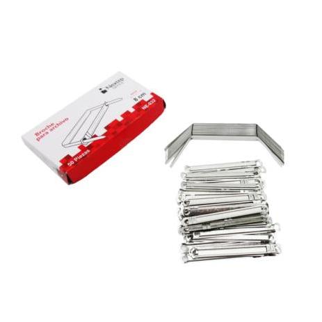 Broche Nextep Archivo No.8 cm C/50 Pzas