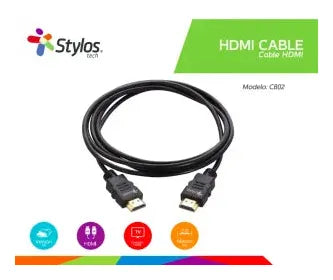 Cable HDMI Stylos STACHD3B