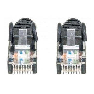 Intellinet Cable Patch Cat6 UTP, RJ-45 Macho - RJ-45 Macho, 50cm, Negro