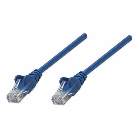 Intellinet Cable Patch Cat6 UTP 100% Cobre, RJ-45 Macho - RJ-45 Macho, 50cm, Azul