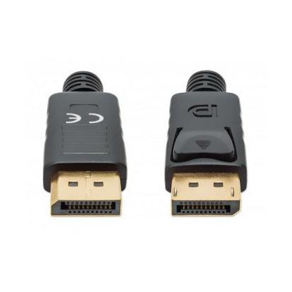 Manhattan Cable 355582 DisplayPort Macho - DisplayPort 1.4 Macho, 3 Metros, Negro