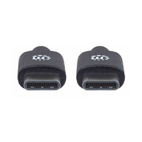 Manhattan Cable USB 3.0 Macho - USB 3.0 Macho, 1 Metro, Negro
