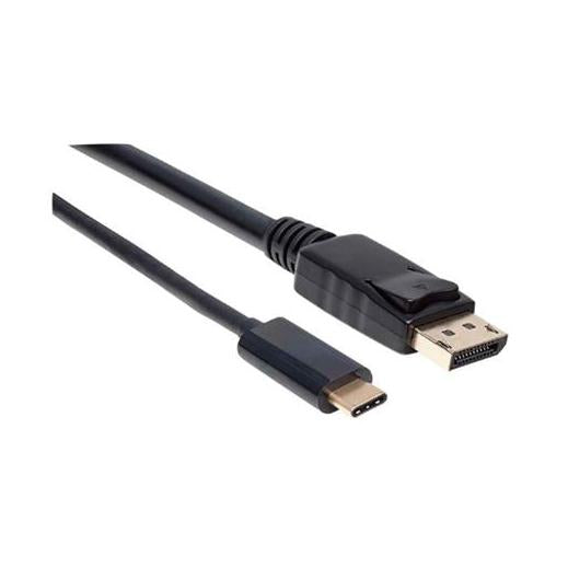 Manhattan Cable USB C Macho - DisplayPort Macho, 2 Metros, Negro