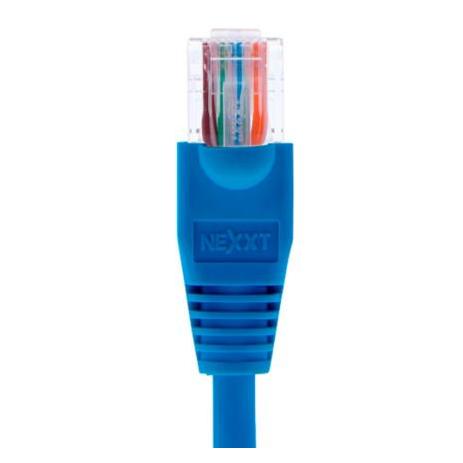 Nexxt Solutions Cable Patch Cat5e RJ-45 Macho - RJ-45 Macho 15.2 Metros Azul
