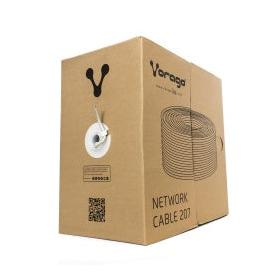 Vorago Bobina de Cable Cat5e UTP, 305 Metros, Gris