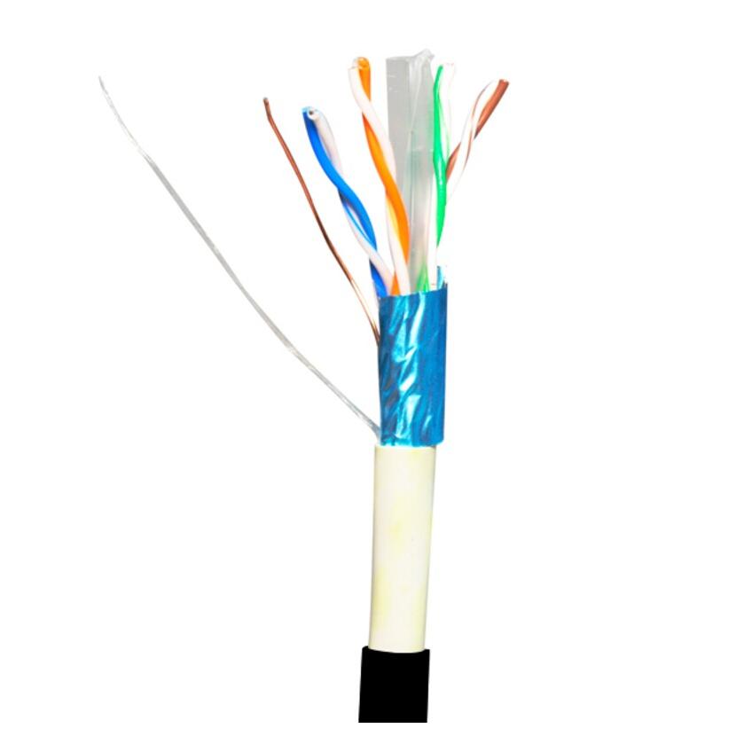 Bobina Xcase 305M, FTP Categoría 6, Doble Forro Rojo, 0.57MM