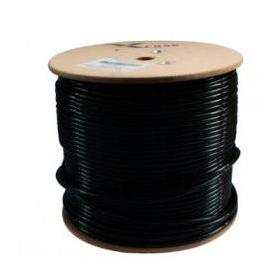 X-Case Bobina de Cable Cat6 UTP, 305 Metros, Negro