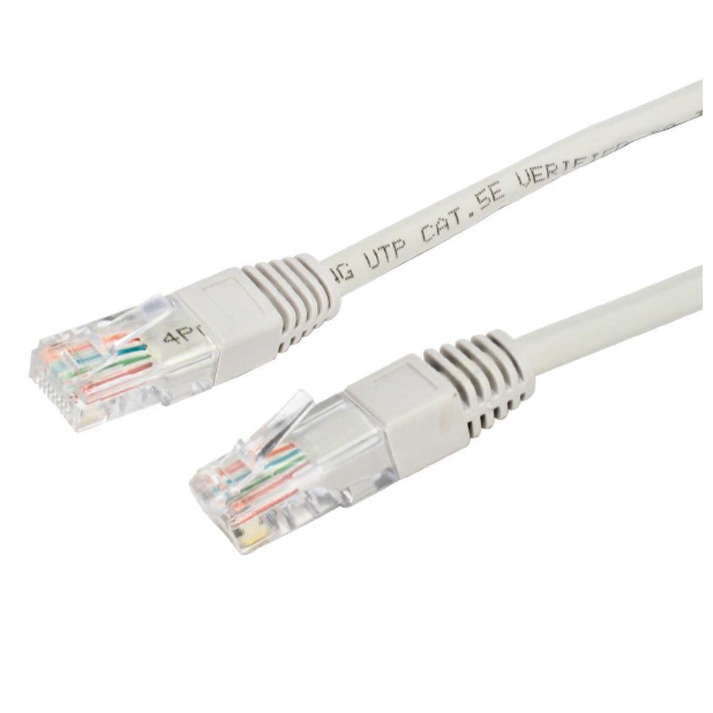 Cable Patch Cat5e UTP, RJ-45 Macho - RJ-45 Macho, 5 Metros, Gris