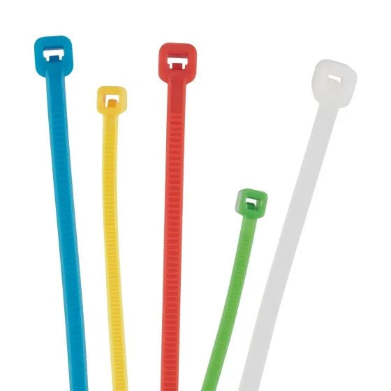 Kit de Cinchos Sujetacables Steren 300 Pieza(s) Colores Surtido