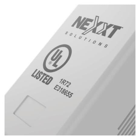 Caja de Montaje Nexxt Solutions Superficial 1 Puerto RJ45 Cat5e Blanco