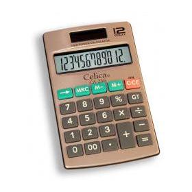 Celica Calculadora Científica de Bolsillo CA-236, 12 Dígitos, Batería/Energía Solar