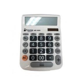 Nextep Calculadora NE-182A, 12 Dígitos, Batería/Energía Solar, Gris