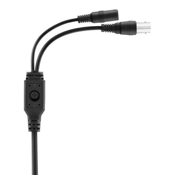 Cámara de seguridad CCTV digital Full HD, tipo mini bala, tetrahíbrida, metálica