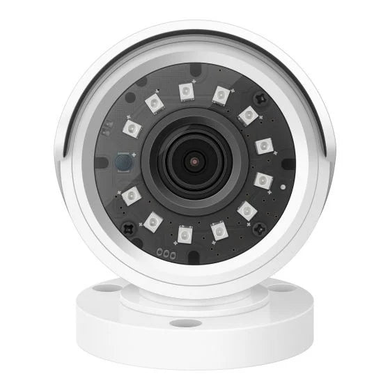 Cámara de seguridad CCTV digital Full HD, para exterior, tipo mini bala, tetrahíbrida