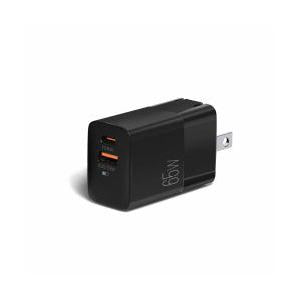 ArgomTech Cargador de Pared VOLTA P7, 65W, 1x USB-C, 1x USB-A, Negro