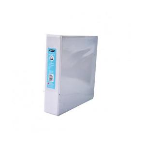 Acco Carpeta de Vinil con Arillo D P0245, Paquete de 24 Piezas, para 370 Hojas de Tamaño Carta, Negro