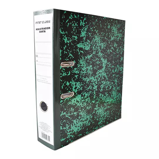 Registrador plastificado Dietrix 3 pus carta herraje de palanca metálico