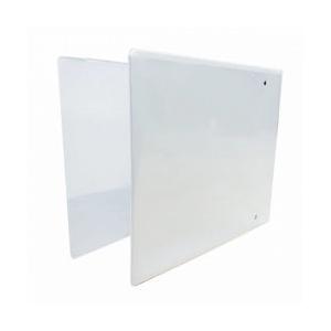 Samsill Carpeta de Vinil con Arillo D, 5'', Paquete de 8 Piezas, Tamaño Carta, Blanco