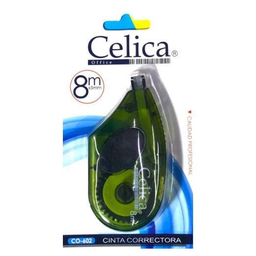 CINTA CORRECTORA CELICA VERDE 5MM X 8MTS