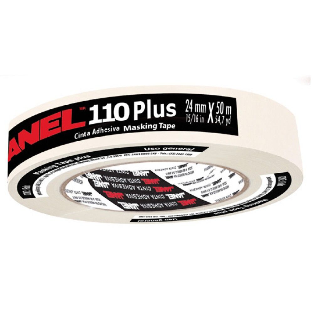 Cinta Masking Janel 1102450100 Papel Blanco 110 PLUS 24X50