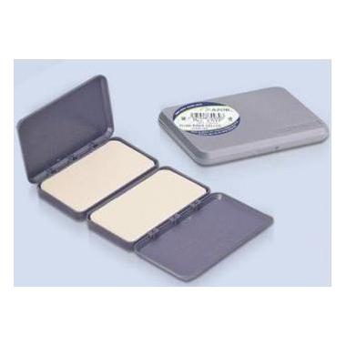 Azor Cojín de Plástico para Sello No.2, sin Tinta, Gris