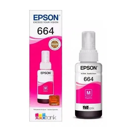 Kit 4 Tintas para Impresora Epson T664 70 Ml L110 L120 L200 L210 L300 L350