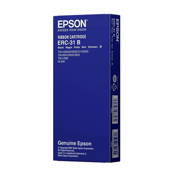 Cinta para Impresora Epson erc 31 negro matriz de punto Epson tm u950