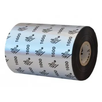 Caja de Cintas Termicas Zebra 01600BK11045 Cera 450 m Negro 18 Pieza(s)