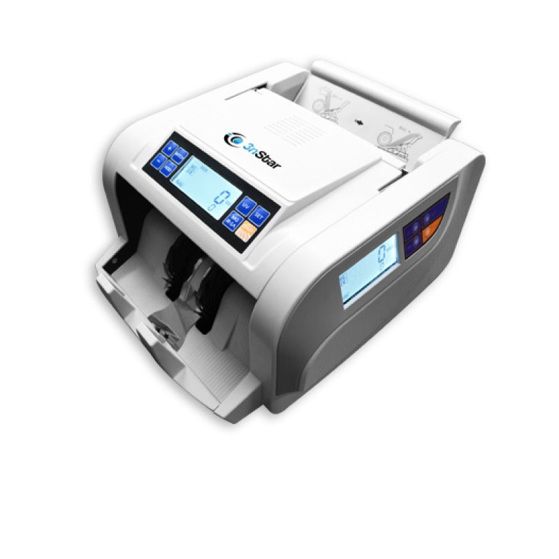 Contador De Billetes 3nstar BC1005 Pantalla LCD Sistema De Detección De UV MG LEE 1000 Billetes Por Minuto