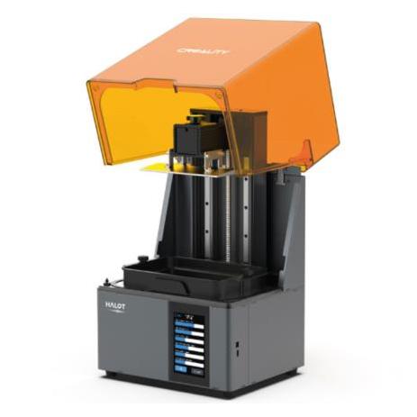 Creality Impresora 3D Halot Sky, 19.2 x 12 x 20cm, Gris/Naranja