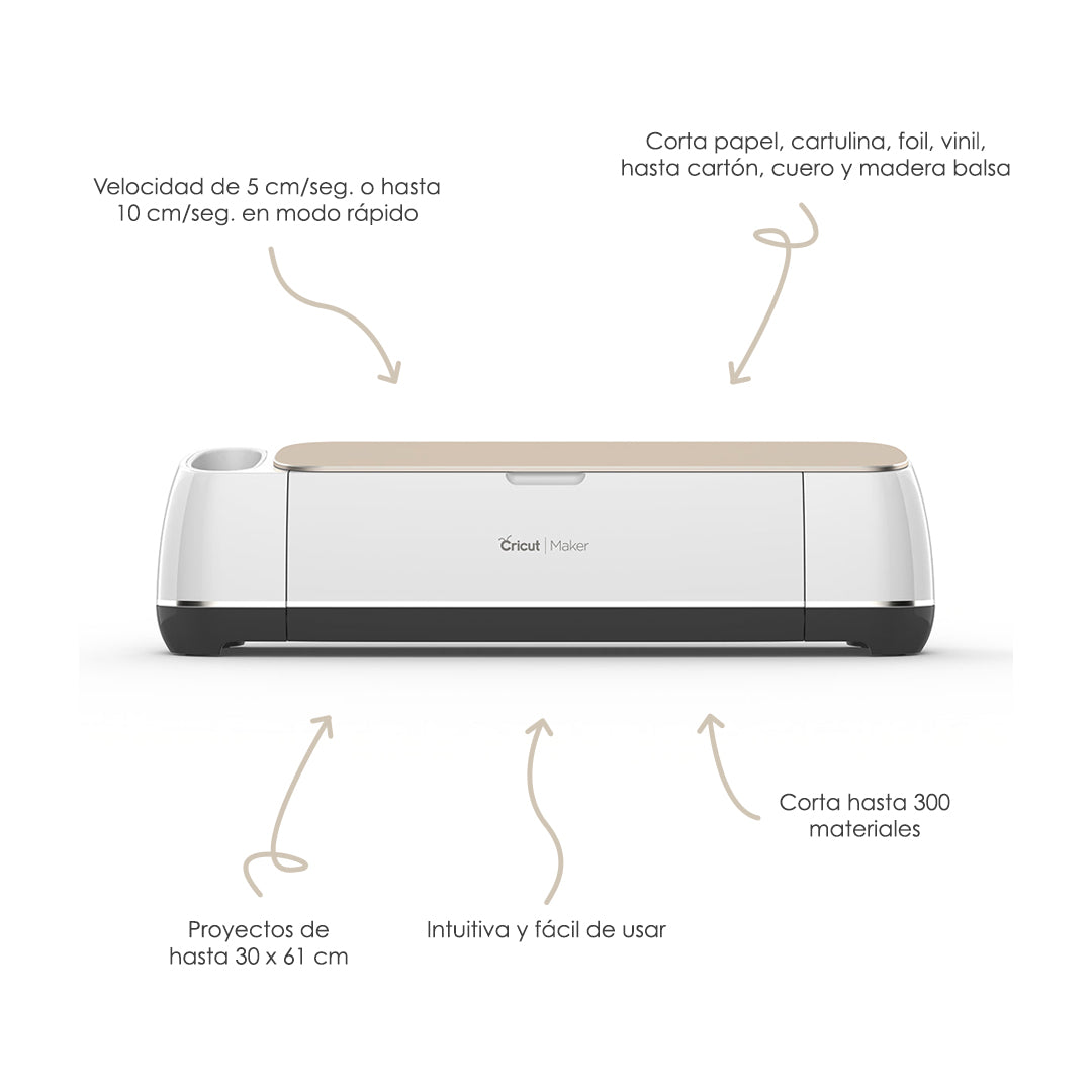 Cricut Maker Plotter De Corte Inteligente