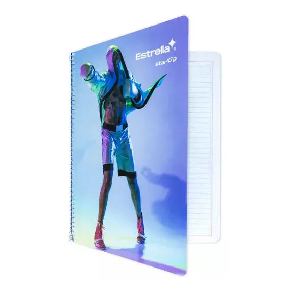 Cuaderno profesional star kid Estrella raya 100 hojas