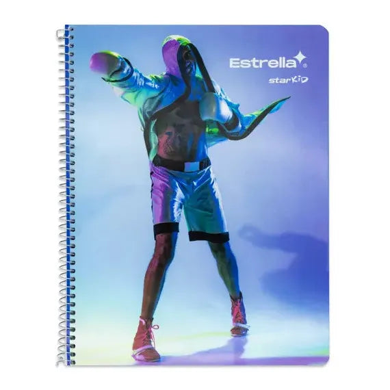 Cuaderno profesional star kid Estrella raya 100 hojas