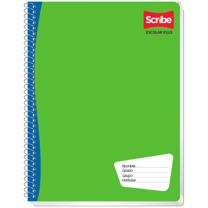 Cuaderno Scribe Profesional Escolar C5 100 Hojas