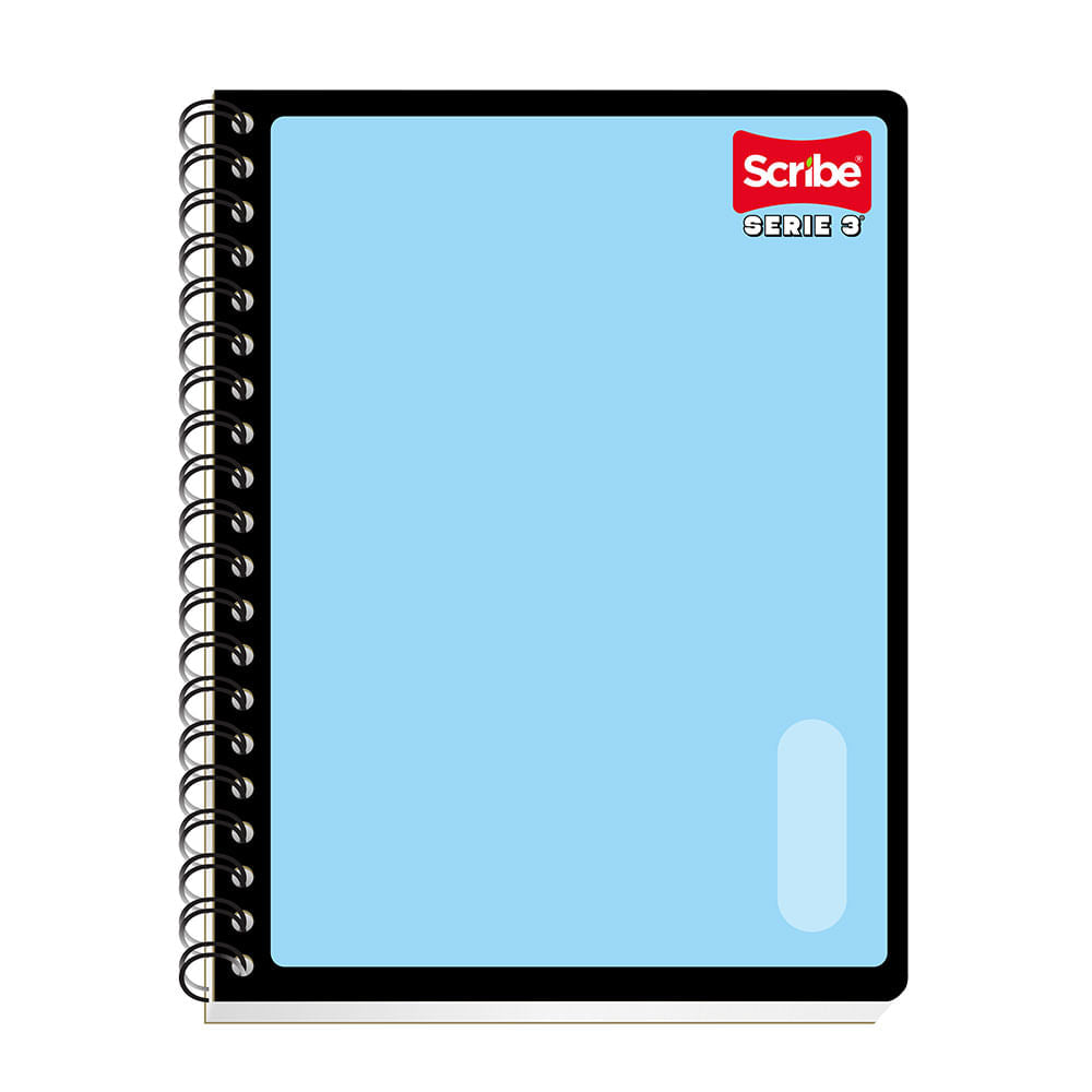 Cuaderno Scribe Profesional Serie III 200 Hojas Raya 5 Divisiones