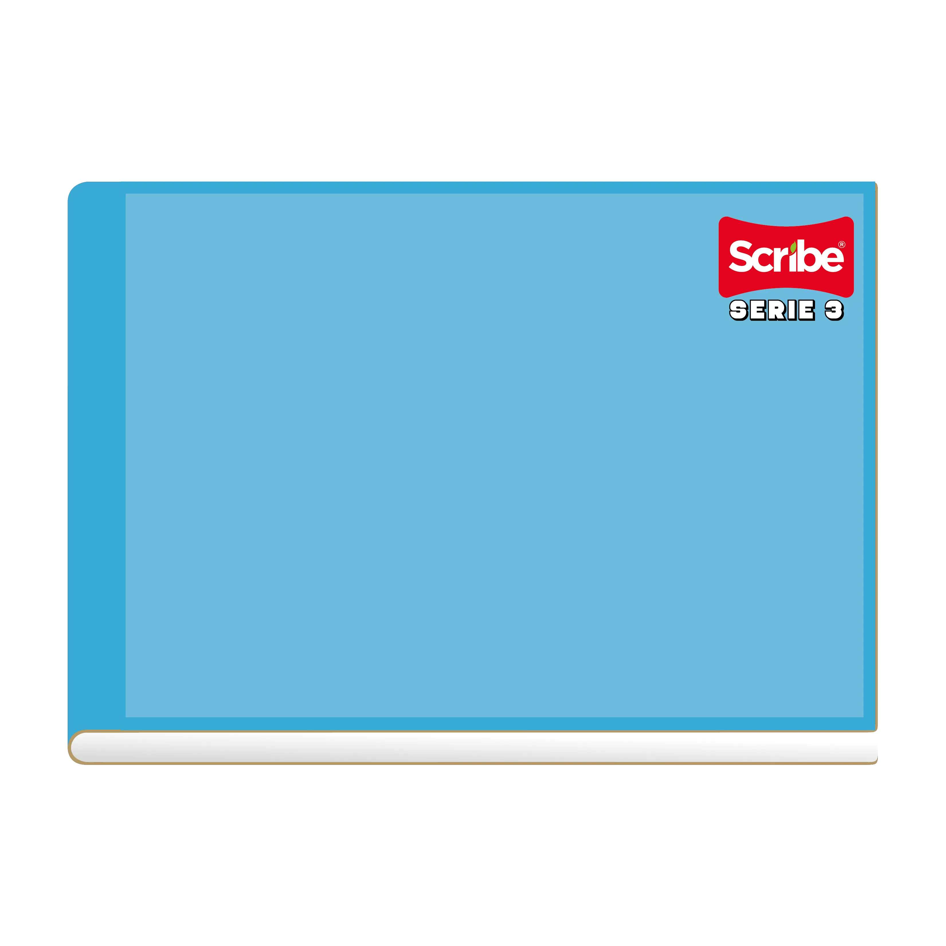 Cuaderno Scribe Cosido Italiano Raya Serie III 100 Hojas Hojas