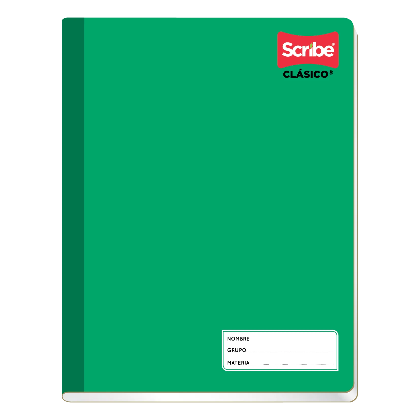 Cuaderno Profesional Cosido Scribe Clasico Doble Raya 100 Hojas