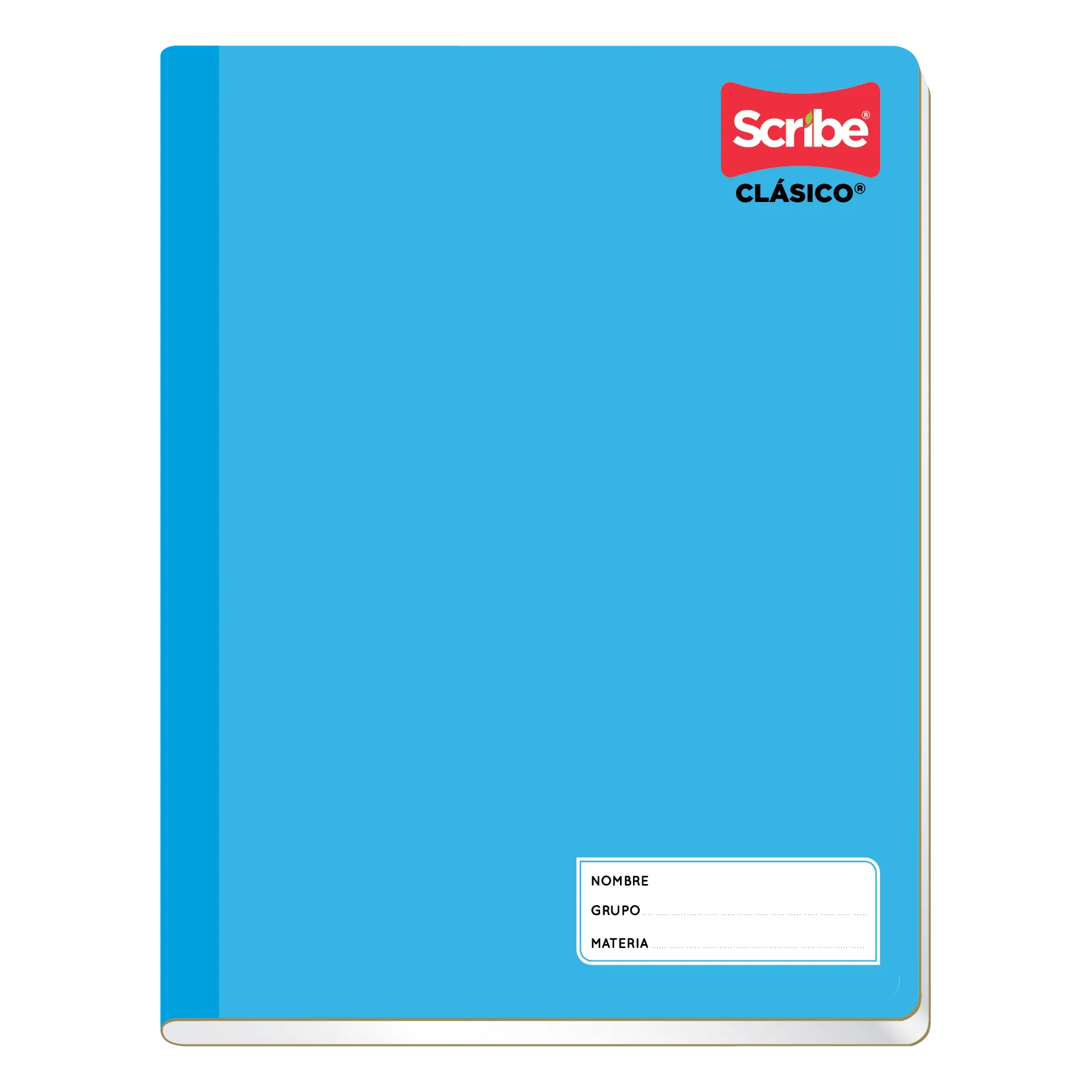 Cuaderno Profesional Cosido Scribe Clasico Doble Raya 100 Hojas