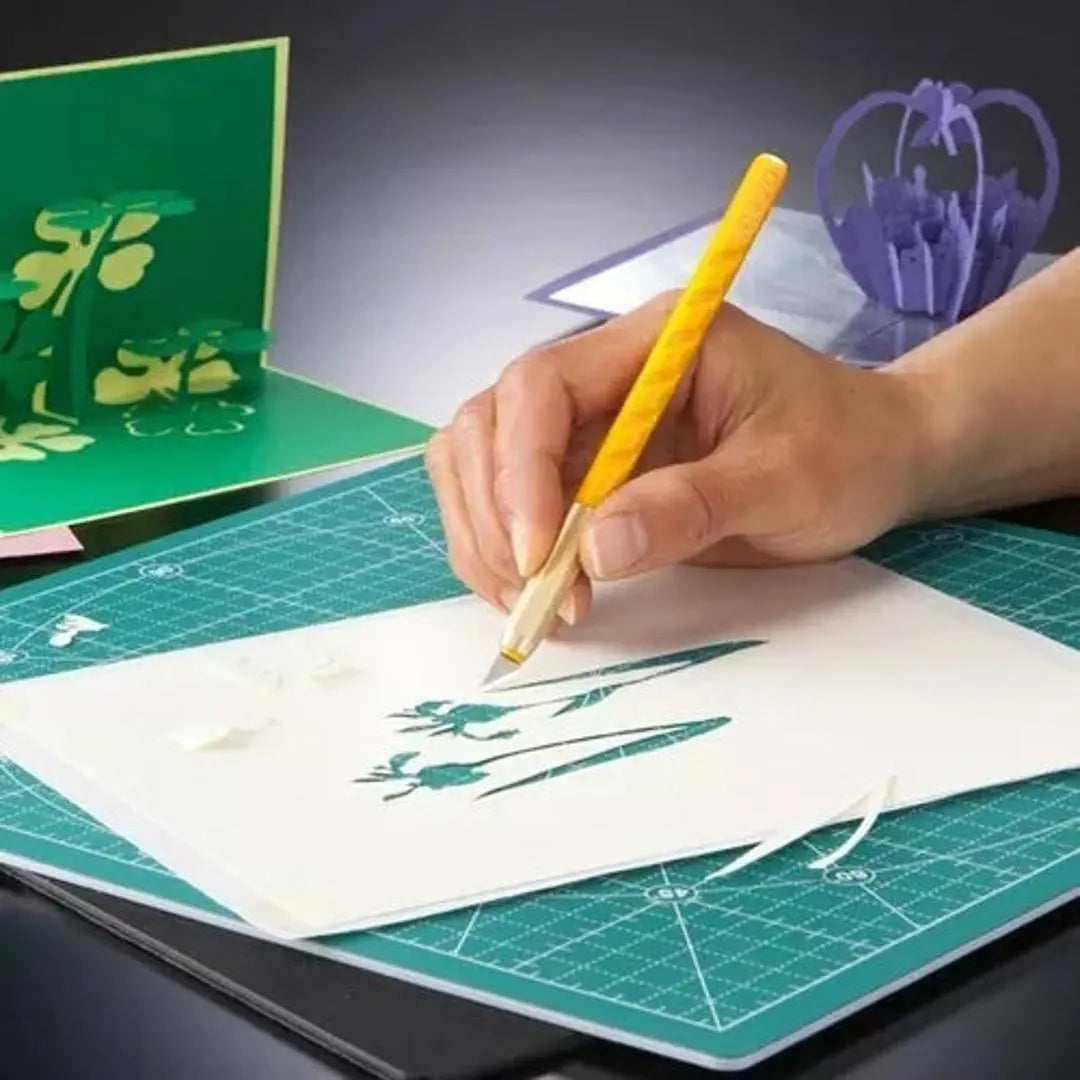 Cortador Cutter Olfa Ak-1 Artístico 25 Cuchillas 6 Mm