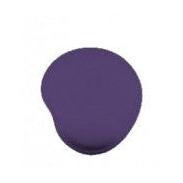 Mousepad Gamer BRobotix con Descansa Muñecas de Gel, 20x23cm, Grosor 20mm, Morado