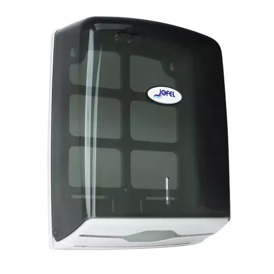 Despachador para colocar papel toallaterdoblada.