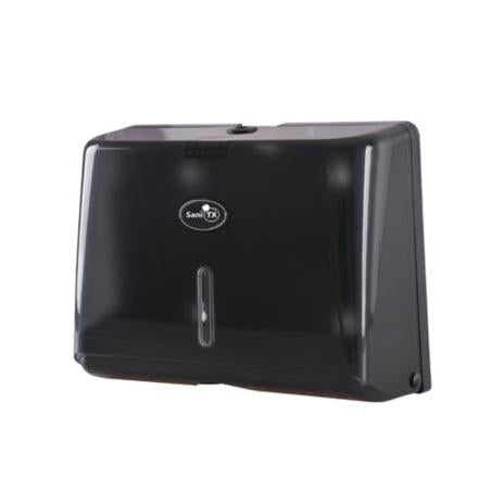 Nextep Despachador de Toalla Interdoblada, para 250 Hojas, Negro