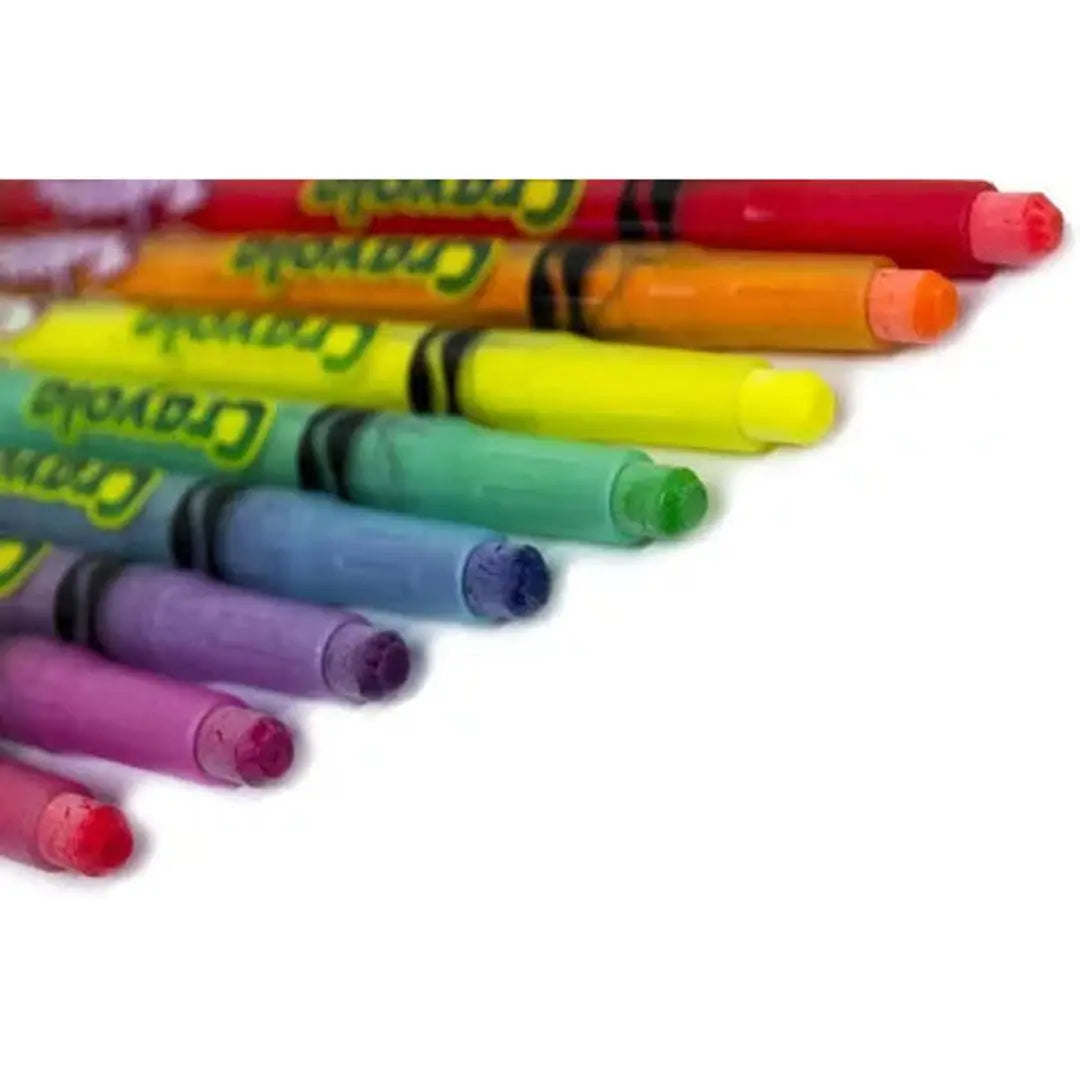Crayones Twistables Largos Crayola Estuche Con 12 Piezas
