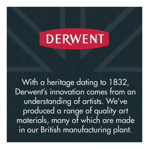 Lápices De Colores Acuarelables Derwent Watercolour 12 Pzs